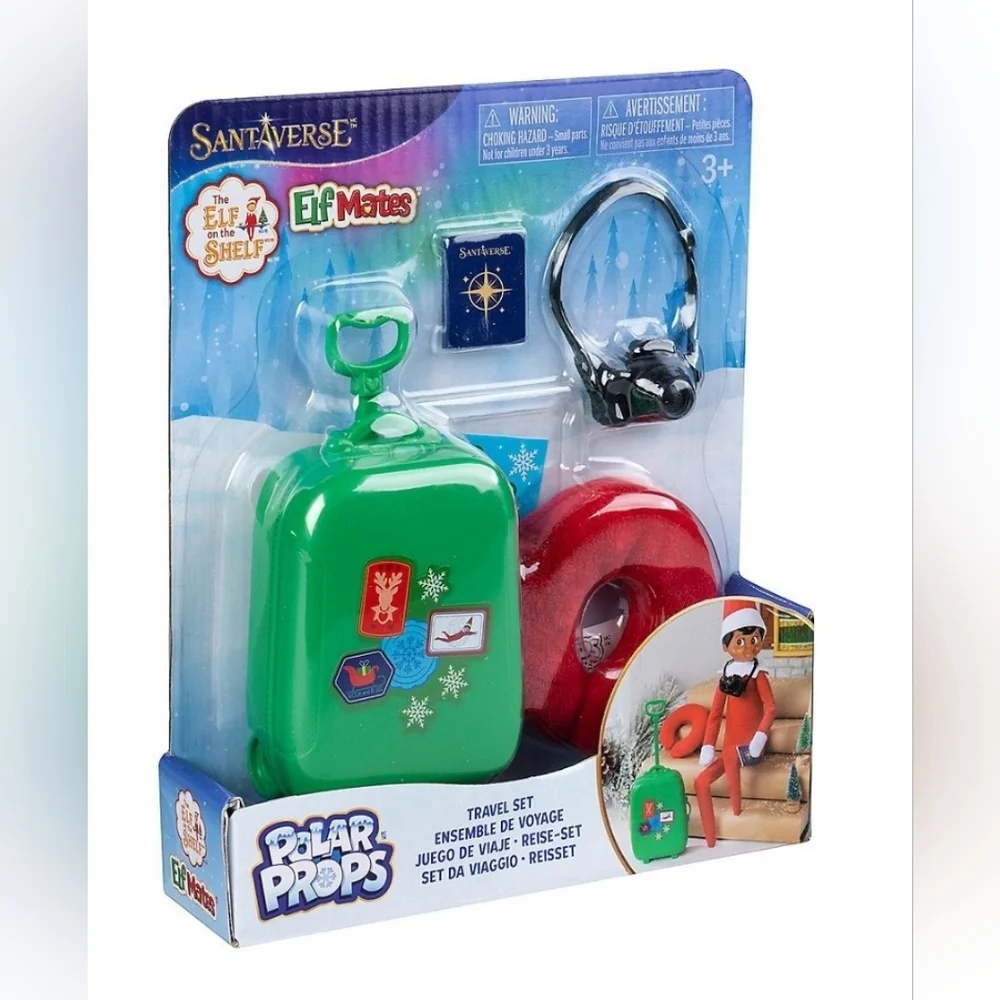 Elf On The Shelf Polar Props Travel Set Santaverse Nwt - Picture 1 of 4